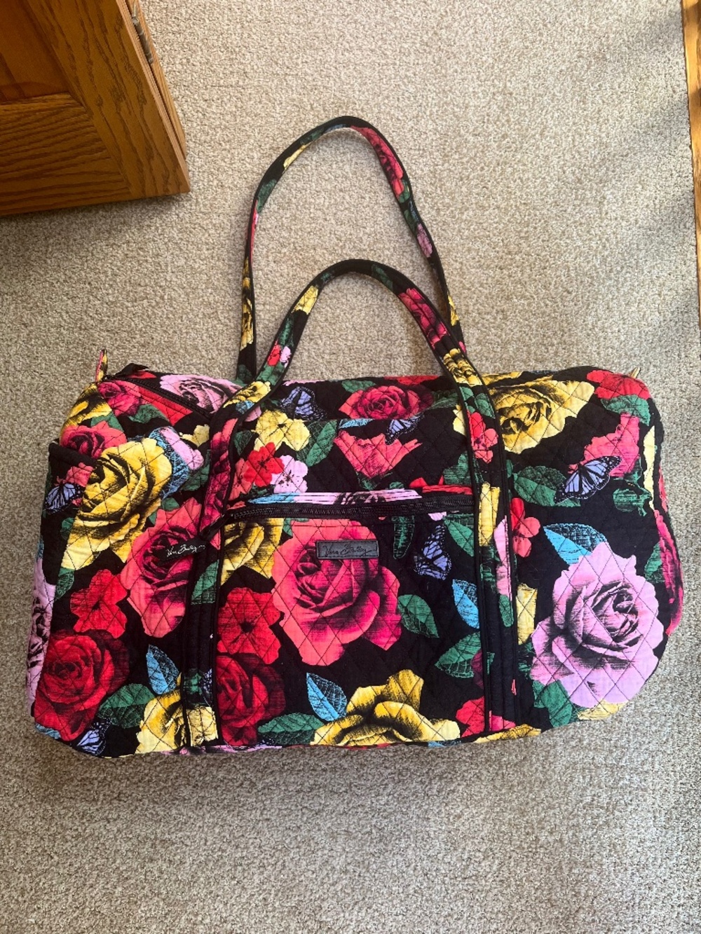 Large Vera Bradley Duffel Bag